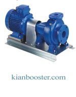 الکتروپمپ سانتریفوژ چدنی با پروانه استیل 304 - 316 - تصویر 3