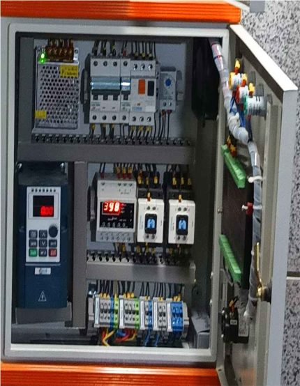 تابلو برق بوستر پمپ دور متغیر تک خط ( تک پمپ )