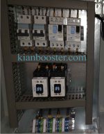 تابلو برق بوستر پمپ دوخط دور ثابت تک فاز آبرسانی